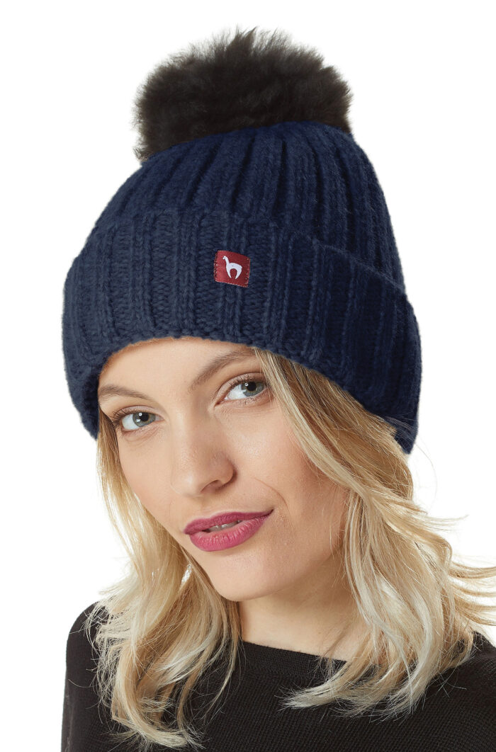 Apukuntur Mütze Bianca mit Bommel – Bild 6