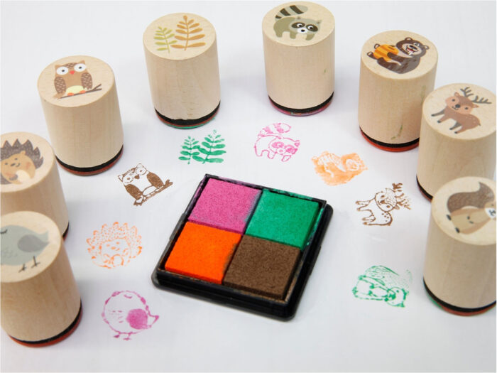 Goki Stempel Waldtiere (8Stempel) – Bild 2
