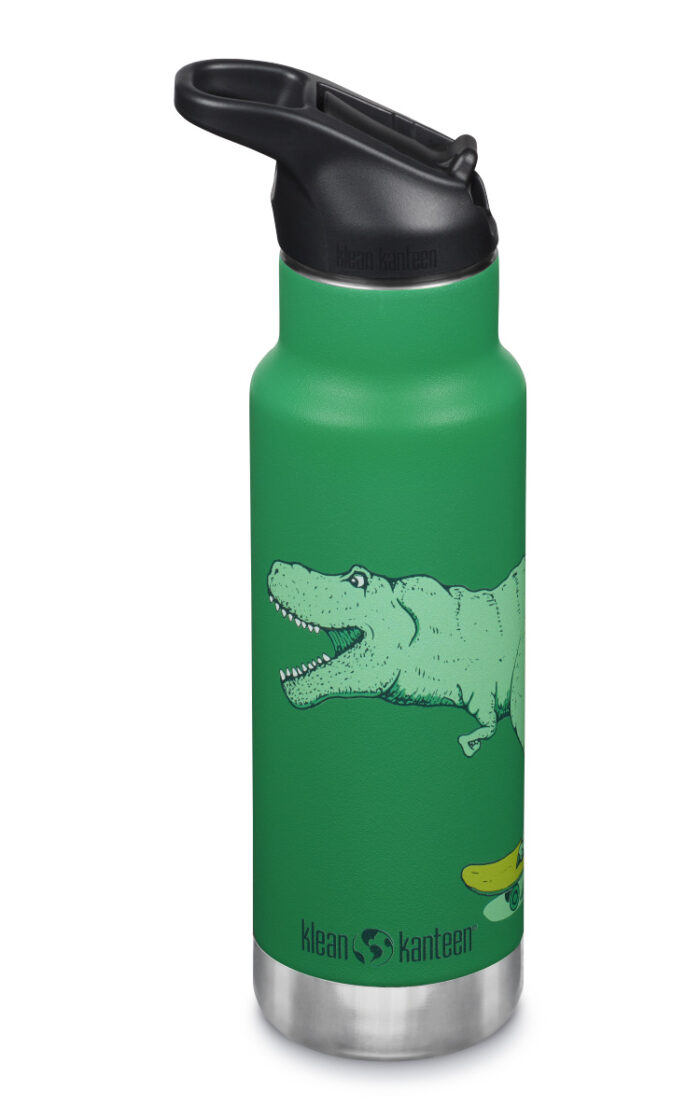 Klean Kanteen Edelstahl Trinkflasche Kid Classic Isoliert (Flip Sport) – Bild 3